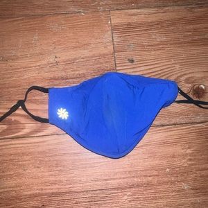 Bright blue athleta mask